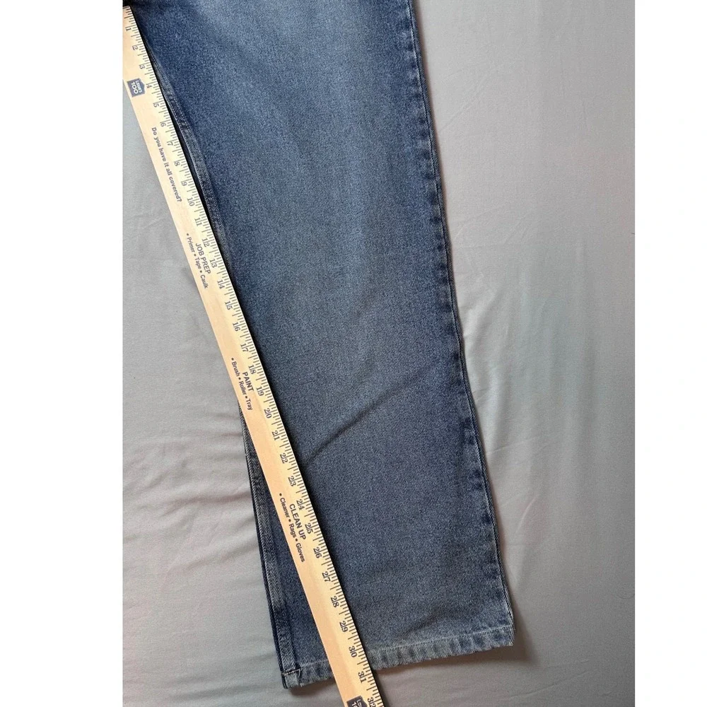 Vintage SOURCE‎ X JEANS Mens 36 Waist Blue Denim Straight Leg Pants NEW NWOT